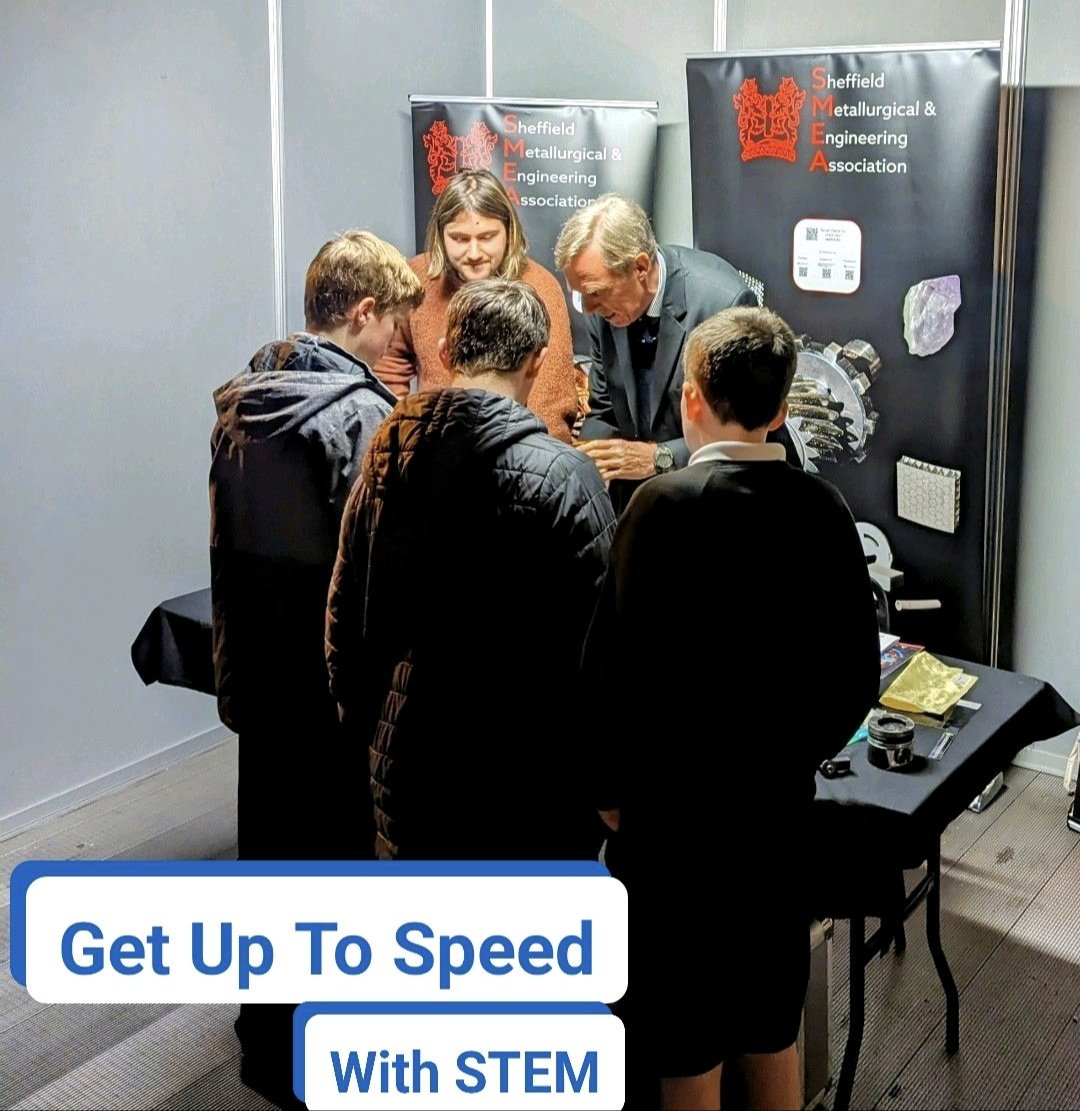 The SMEA is at Magna today #GUTS23 with the materials discovery box. #inspire #engage