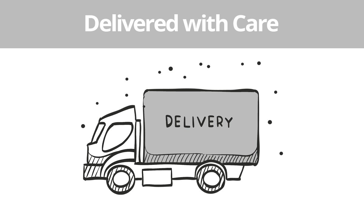 We understand the importance of a reliable delivery service and we take great pride in making sure our customers’ orders are delivered with care