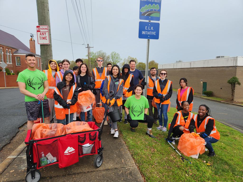 Another successful community service event with E.L.K. Initiative #albbetas