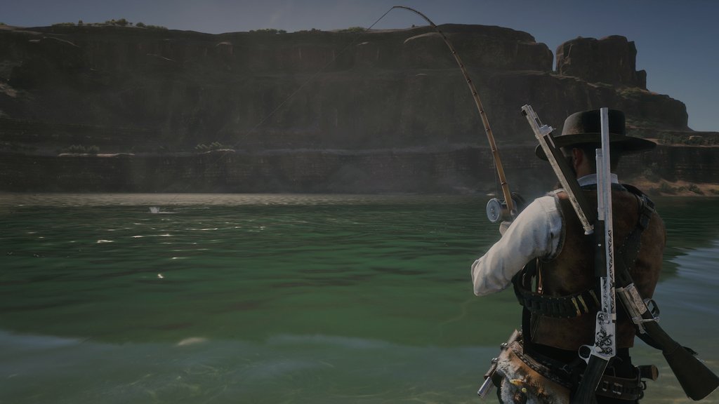 Ag_Beaver's tweet photo. A few more fishing shots and some landscapes! #RDR2 #PS4share #VirtualPhotography #WorldofVP #VGPUnite #ThePhotoMode #VPRT https://t.co/SdgtlqVvy8