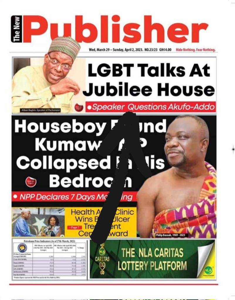 Rightify Ghana on Twitter "📰 Today's Ghanaian newspaper front pages covering LGBTQ related