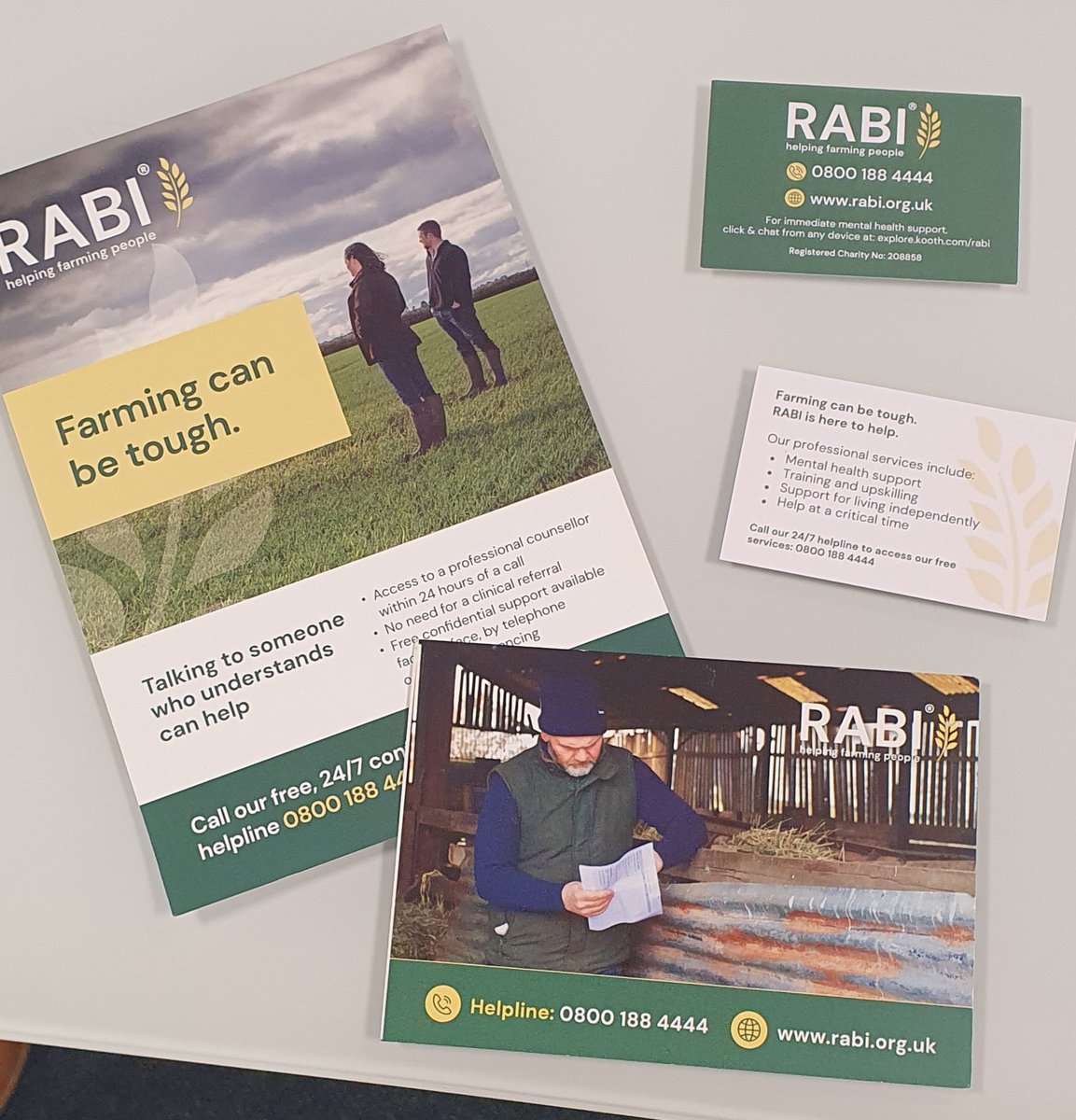 Huge thanks to Lauren Codling <a href="/RABINorthWest/">RABI North West</a> for coming to see us this morning.  The work they do is so vital helping our farming communities.