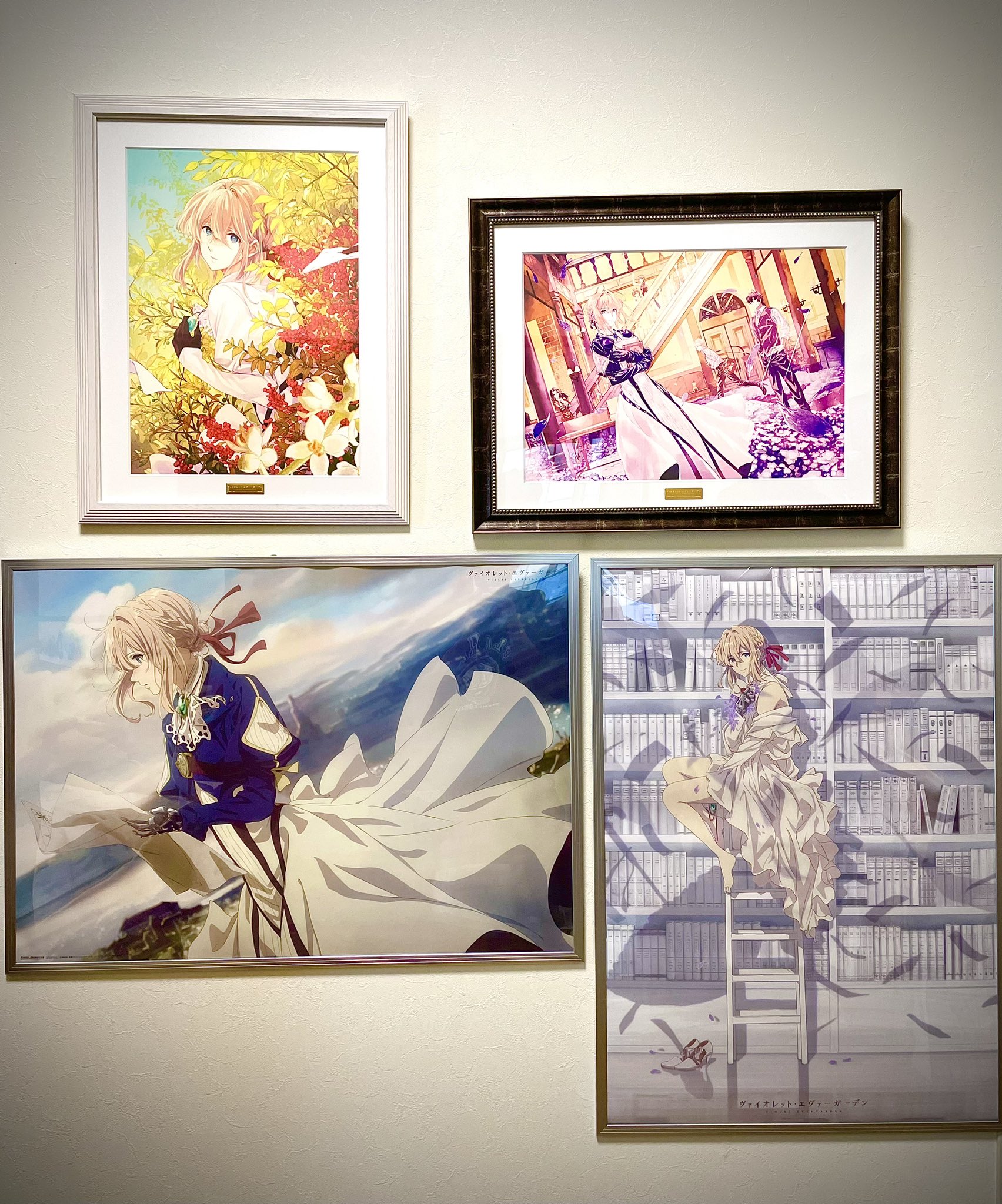 高知インター店】 ヴァイオレット・エヴァーガーデン 額装アート 複製