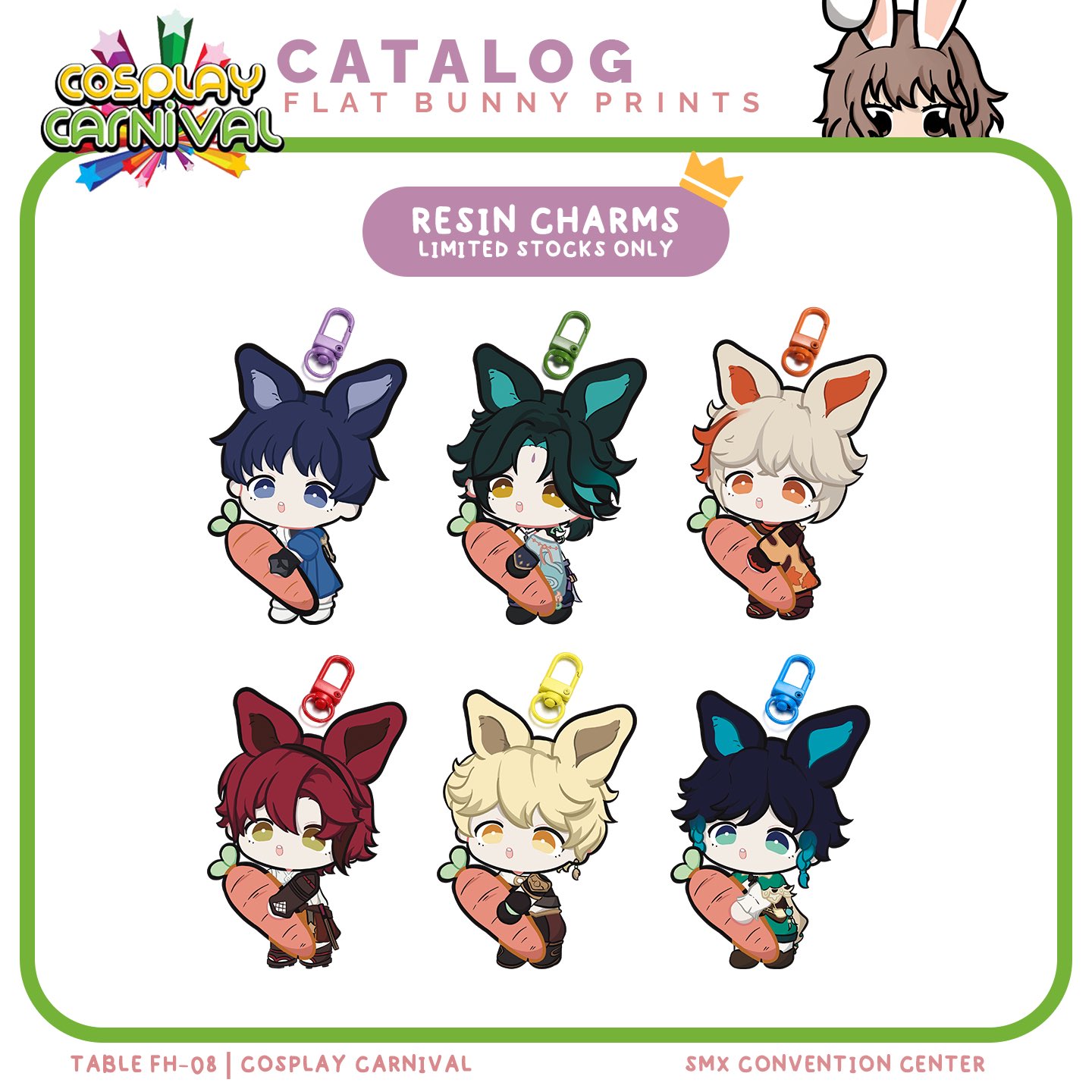 Flat Bunny Stickercon D1 🌻 (flatbunnyprints) / Twitter