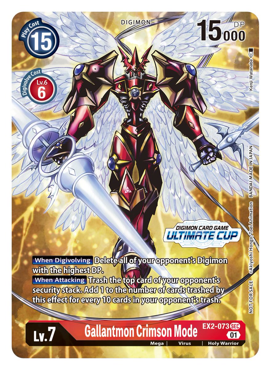 Official Digimon Card Game English Version on Twitter "[Ultimate Cup