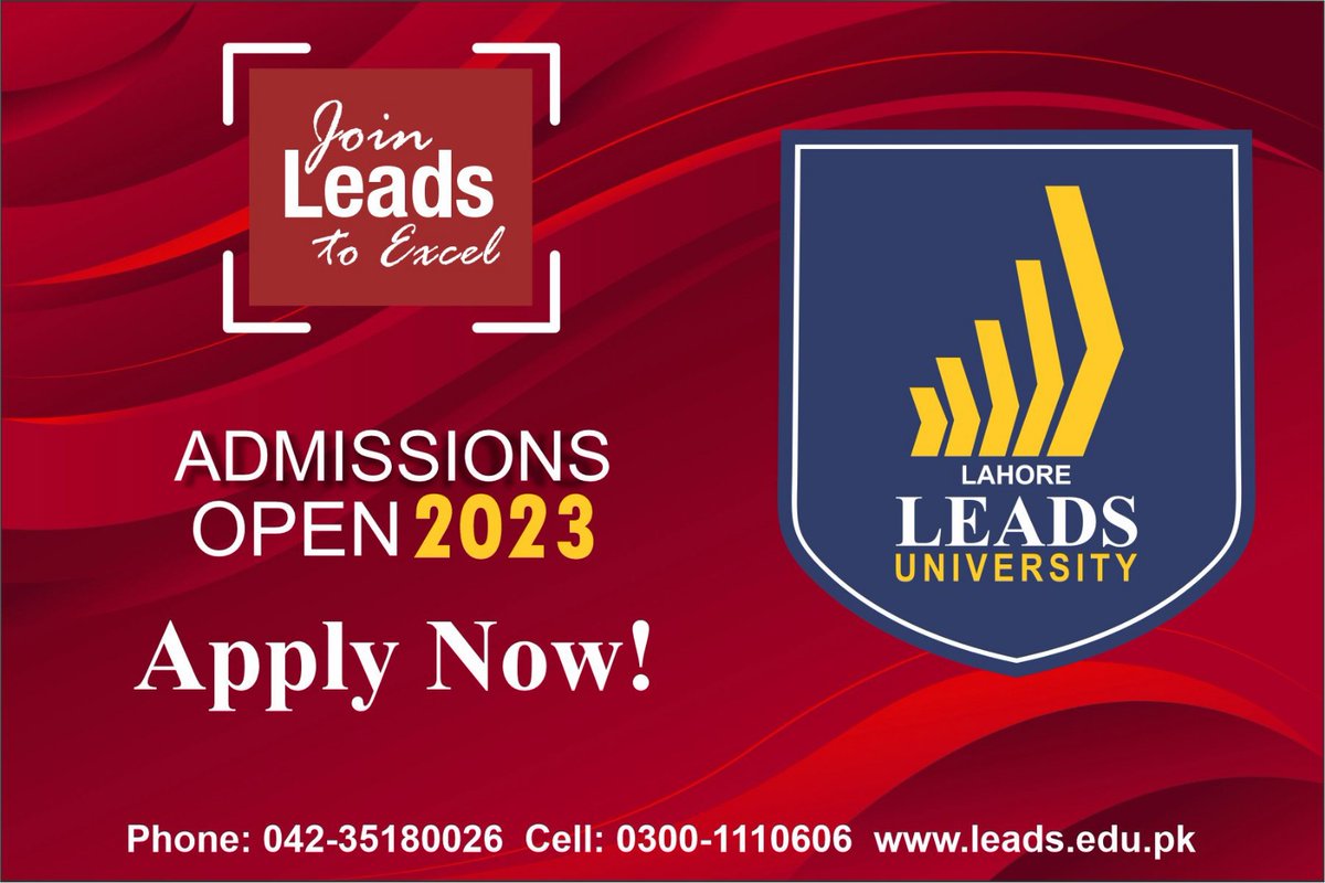 dilshair1214's tweet photo. #LahoreLeadsUniversity
#WapdaTownLahore
#LeadersWithVision
A Journey Towards LeaderShip ❣️
Join Us ❣️ https://t.co/jDOGTZzPiO