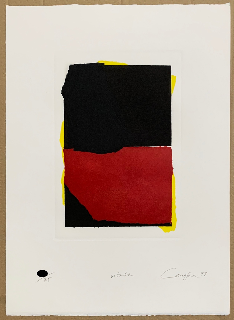 Rafael Canogar
"Rebaba"
Grabado al Aguafuerte en 3 tintas y collage
Año: 1998
Dimensiones papel: 62,5 x 46,5 cm
Dimensiones plancha: 38 x 27 cm
Tirada de 75 ejemplares
Firmado, titulado, fechado '98 y numerado a mano
Cat.211

bit.ly/40Lt5lM