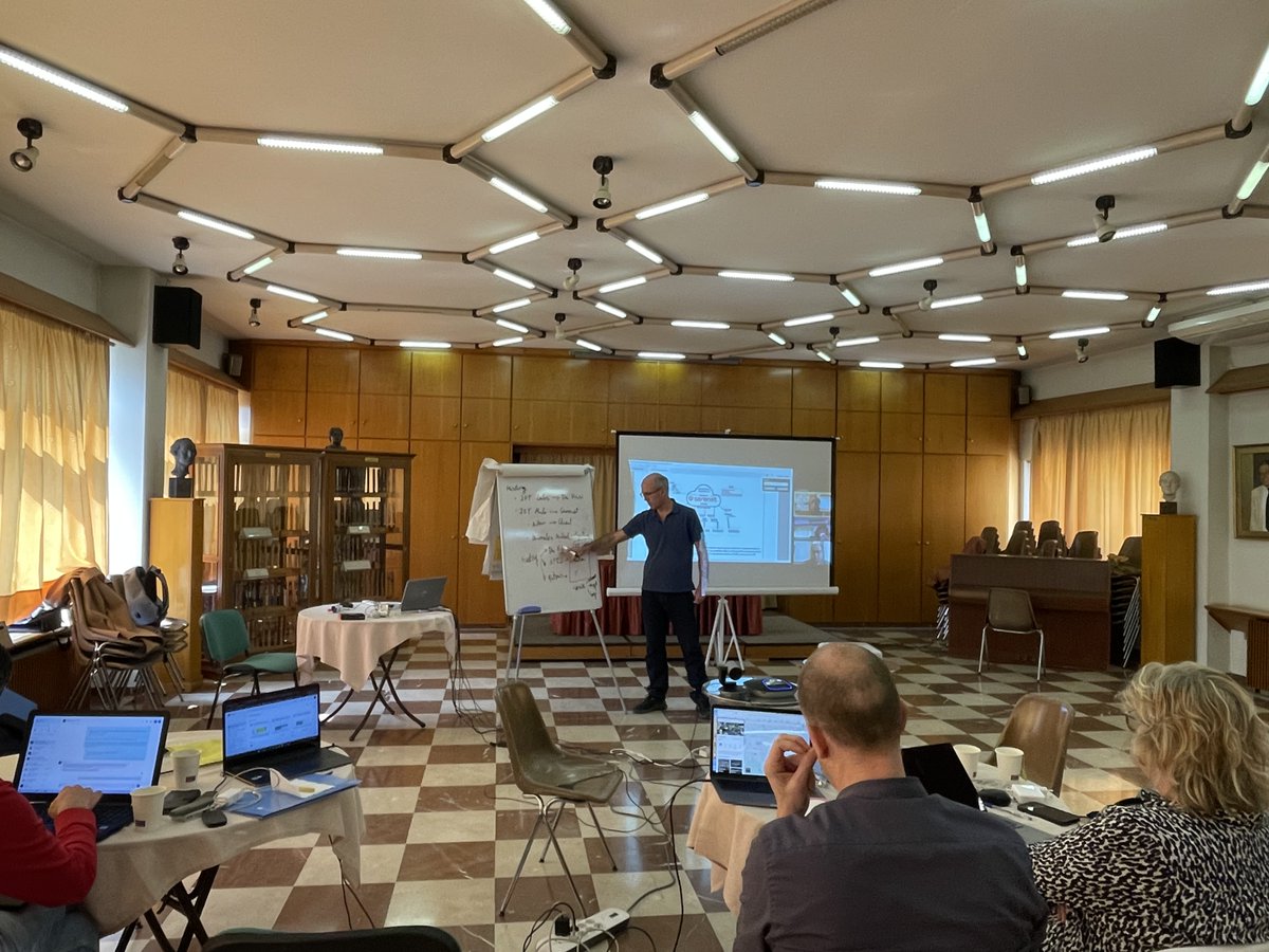 dtamproject's tweet photo. Partners Meeting #5 is now over. It's been 2 days of discussions and decisions on how we can improve the DTAM training course and get the DTAM IoT Hub up and running!
Next up: we will be organizing some local events to get you involved!
#dtamproject #upskillingyourfuture https://t.co/MvS8Br5Dpb