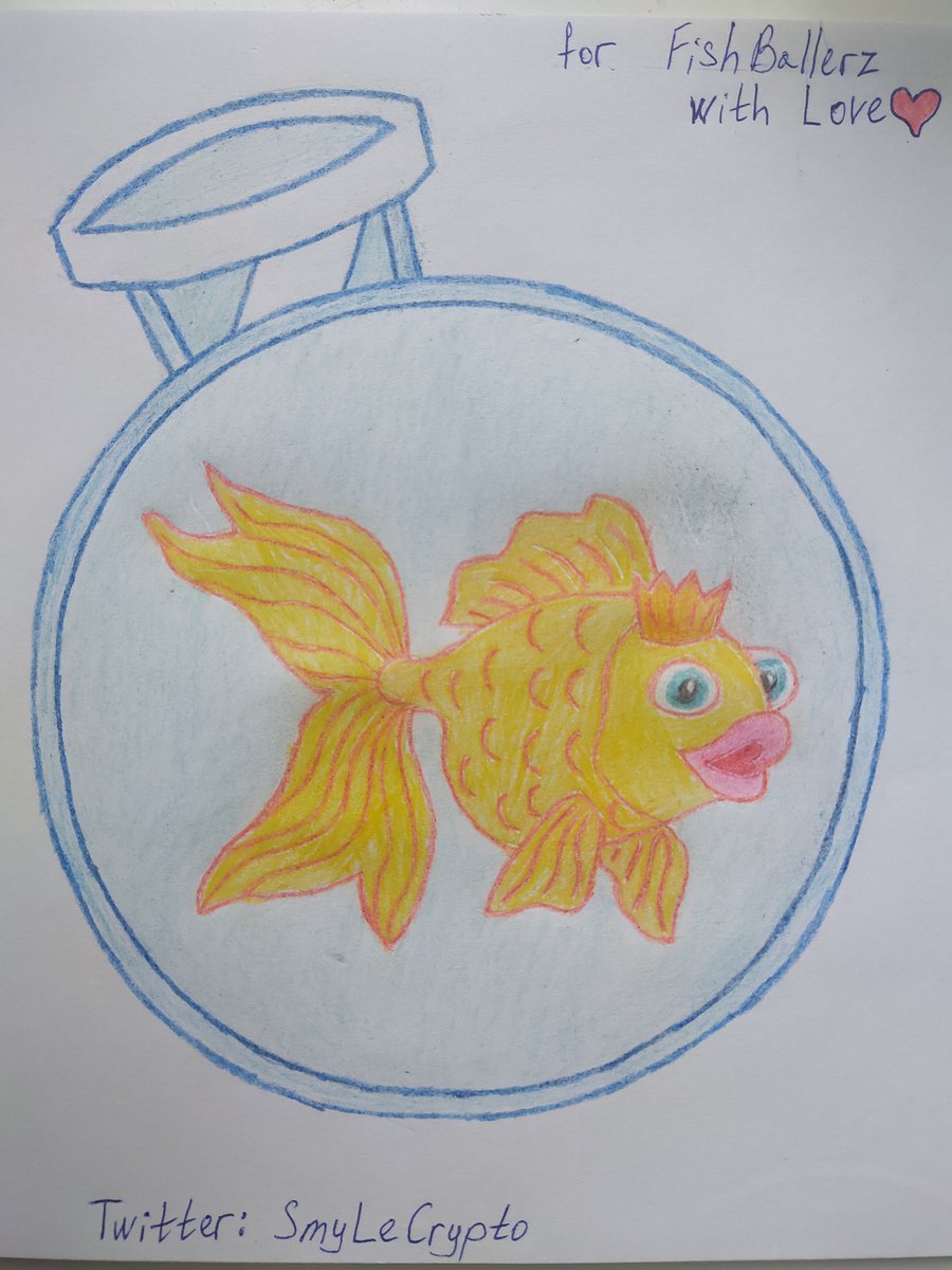 SmyLeCrypto's tweet photo. I hope you liked the art and read a little background on itโค๏ธ@FishBallerz ๐ซง๐ @CaptGlubber
@SloppyPencil @SloppyNFTs
#FishList #FishBallerz #glub #FishyQuestion https://t.co/2z7SJlnfAp