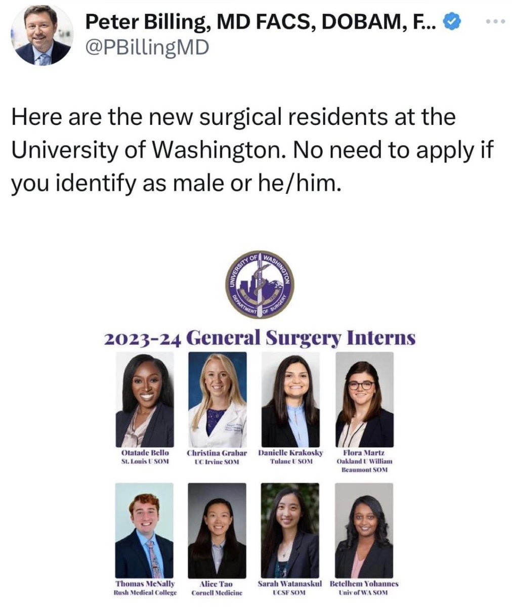 As a @UWSurgery faculty, I have strong feelings about this tweet. 1) Our @uwgensurgres residents are the absolute best and brightest (incoming, current, and alumni) and I am extraordinarily proud of each and every one of them