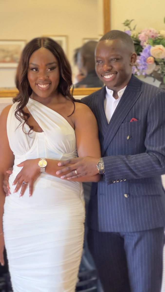 EddieKagz's tweet photo. Got married to the LOML this weekend. Please believe the hype when they say love is sweet.  #EdiAyo23 🇺🇬🇳🇬 https://t.co/JmwsdL8Gue