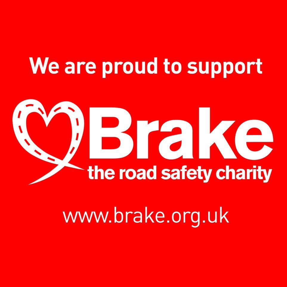 We're delighted to have partnered with @Brakecharity as official supporters of the vital work they do campaigning for safer roads for everyone.