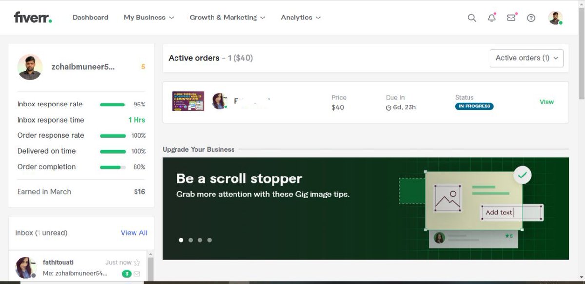zaibi_malik211's tweet photo. Alhamdulilah Again order from fiverr🔥   #wordpresswebsite  #ecommerce #shopifydropshipping #shopify #ranking #Twitter保存ランキング #SEO #WordPress #ecommercemarketing https://t.co/YFjT6RoDgB