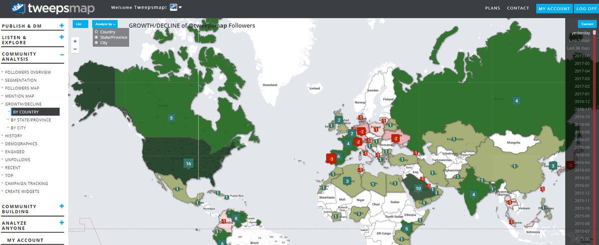 FedicaHQ's tweet image. Where are your followers from?

See your audience's growth &amp;amp; decline on a live map.

twp.ai/oPOfe

#tweepsmap #TwitterGrowth