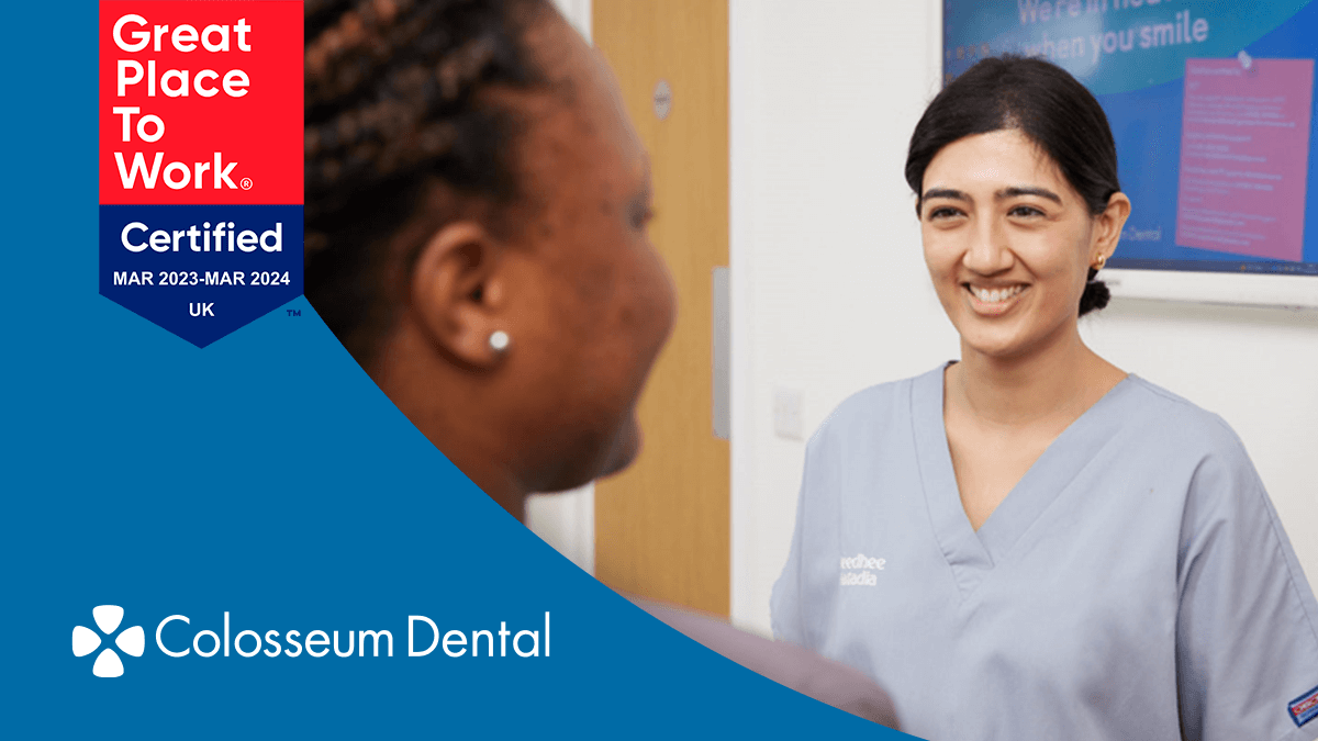 Many employers claim to be a 'Great Place to Work', but we can actually prove it - with an official certification, based on real, verified feedback from our employees and colleagues.  View current vacancies>> bit.ly/3lSq8AM

#dentaljobs #dentistryjobs #dentalcareers