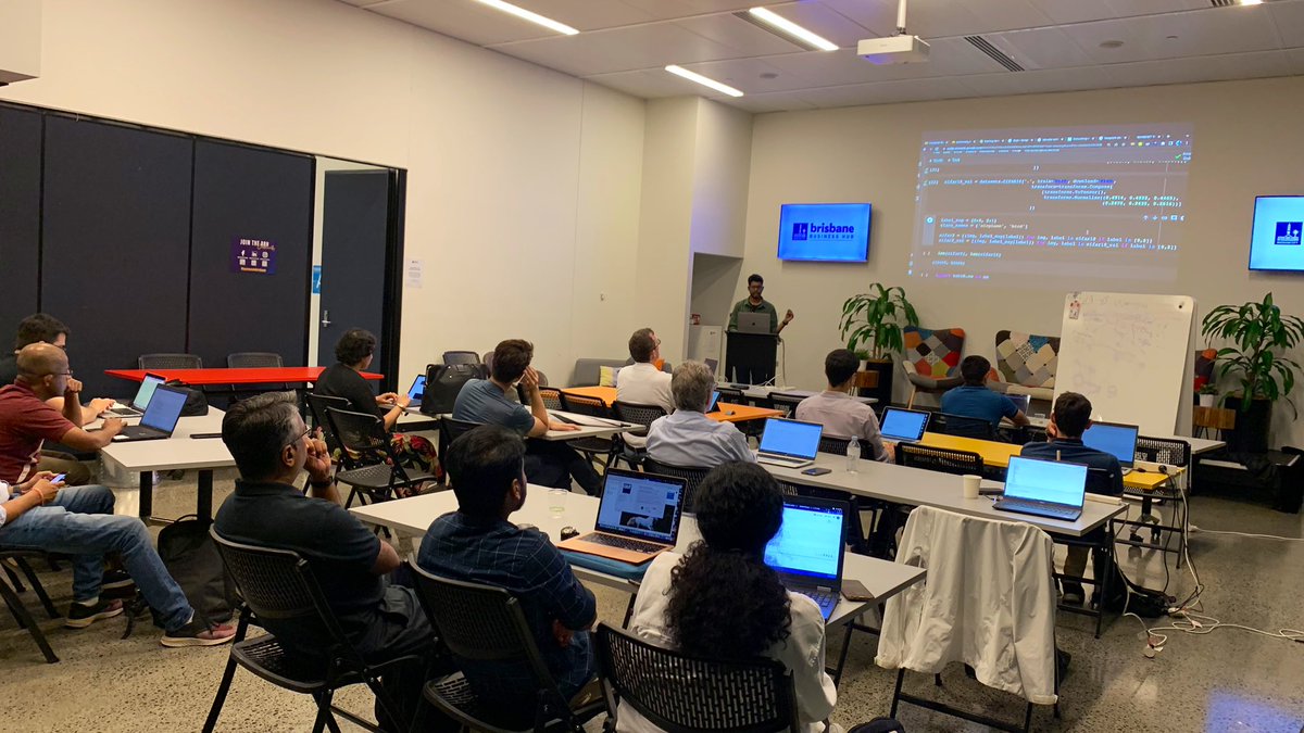 I launched Beginners’ Python 4 years ago & I’m proud to say it’s still thriving! (Thanks to mentors Arun & Tim, Brisbane Business Hub for tonight’s event space & pizza provided by Mike Chambers from AWS) #MachineLearning #businessinbrisbane #WomenInSTEM #amazonwebservices