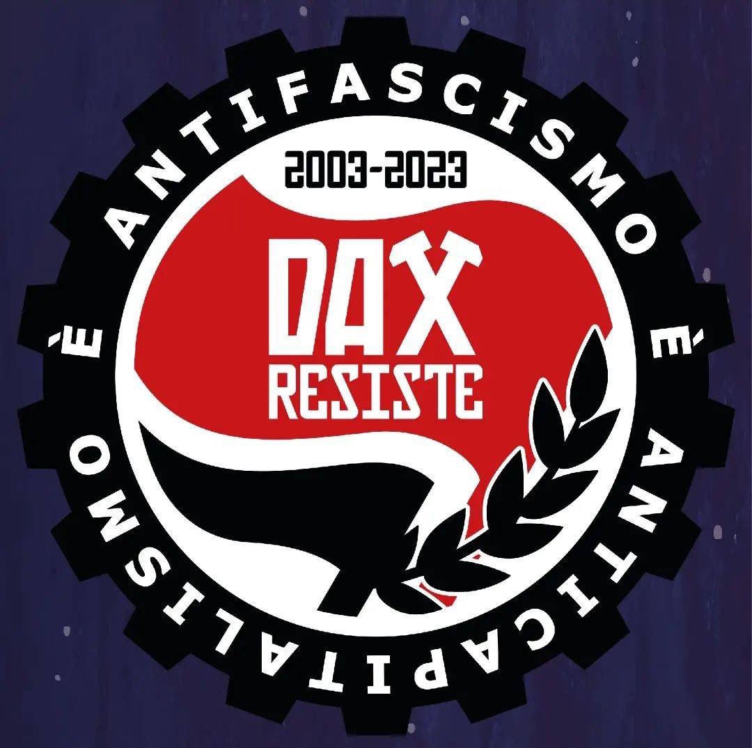 Con motivo del 20 aniversario del asesinato de Dax, a manos de fascistas, desde la asamblea creada en su recuerdo, en marzo se desarrollaron en Milán unas jornadas de memoria y lucha social, en las que participamos colectivos de diversos Estados.
#DaxVive #DaxResiste #Antifa