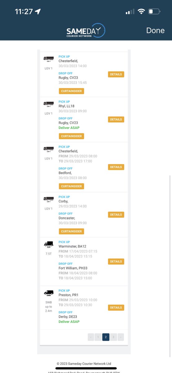 sdcnetwork_info's tweet photo. All van sizes, 7.5T and artic loads available on SDCN. New and previous posting members increasing activity on the platform, more loads progressing daily, SDCN continues to grow. 
https://t.co/77w7qXqkJO 
#couriers #Hauliers #owneroperator #OWNERDRIVER #forwarders #freight https://t.co/ccXgHpFMsg