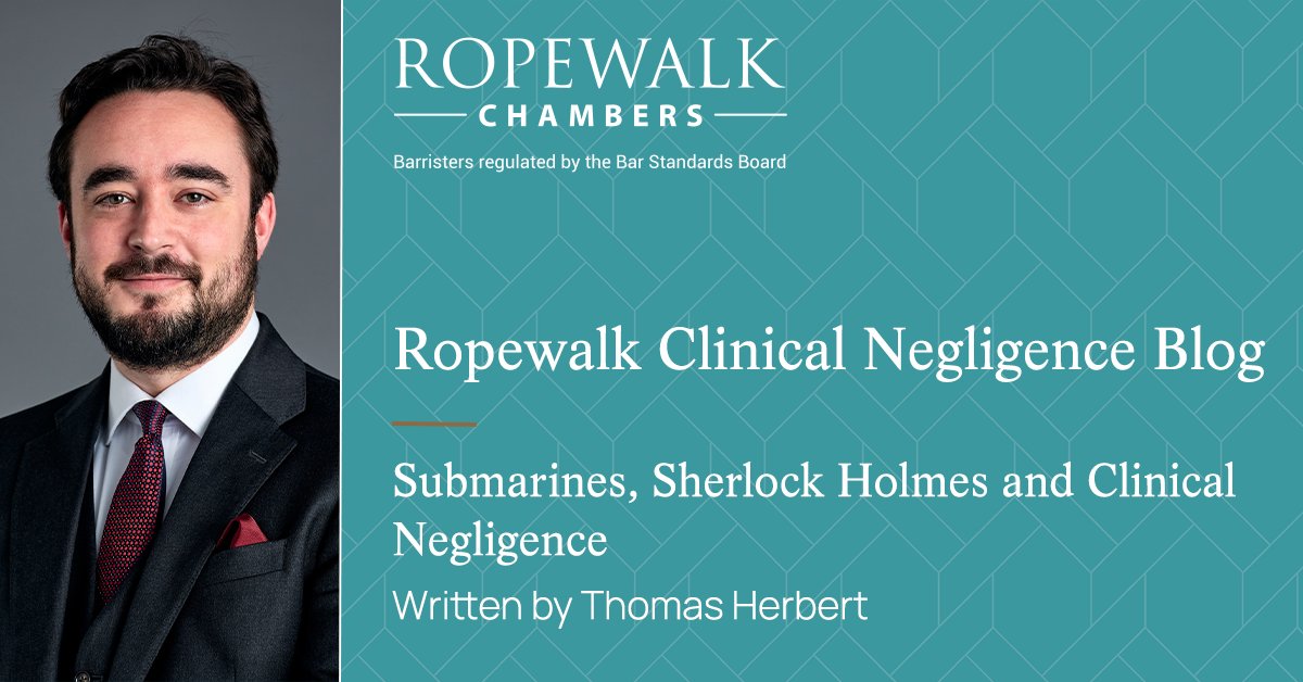 If you are looking to unlock the mystery of the approach to proof in #ClinicalNegligence cases, read Thomas Herbert’s latest blog post. Tom considers the approach and discusses the Rhesa Shipping 'heresy' and res ipsa loquitur.
 
To read: bit.ly/40BSoXq