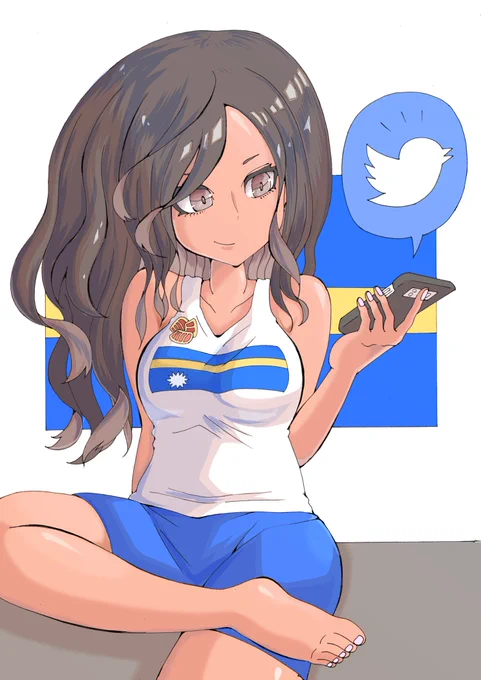 いただいたお題「ナウル共和国」。人口よりツイッターのフォロワー数が多いっていうのが有名ですね。 