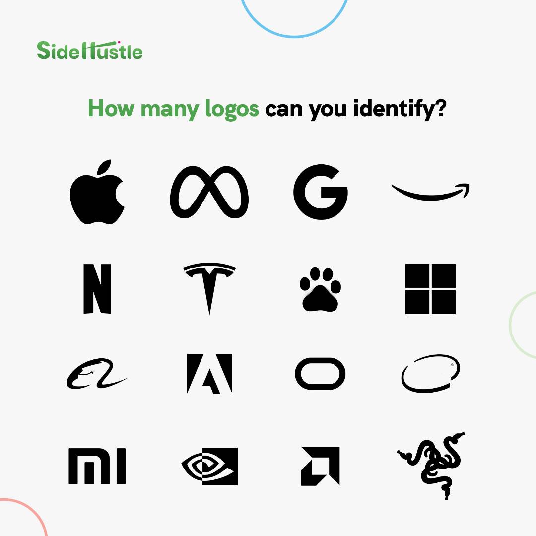terralearning's tweet photo. Put your brand knowledge to the test! 
How many of these logos can you identify? 🤔💭🔍 

#brandknowledge #logoquiz #testyourskills https://t.co/qcxnbP2jo0