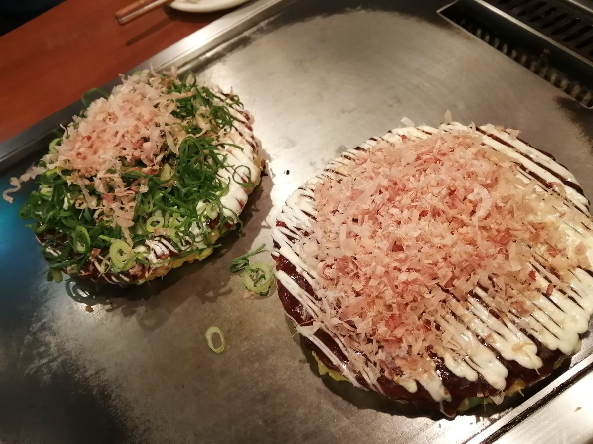 aruenoarue's tweet photo. ひさびさに難波にて(*´▽｀*)
お好み焼きはやはり本場に限ります‼️ https://t.co/MGfISb07Pl
