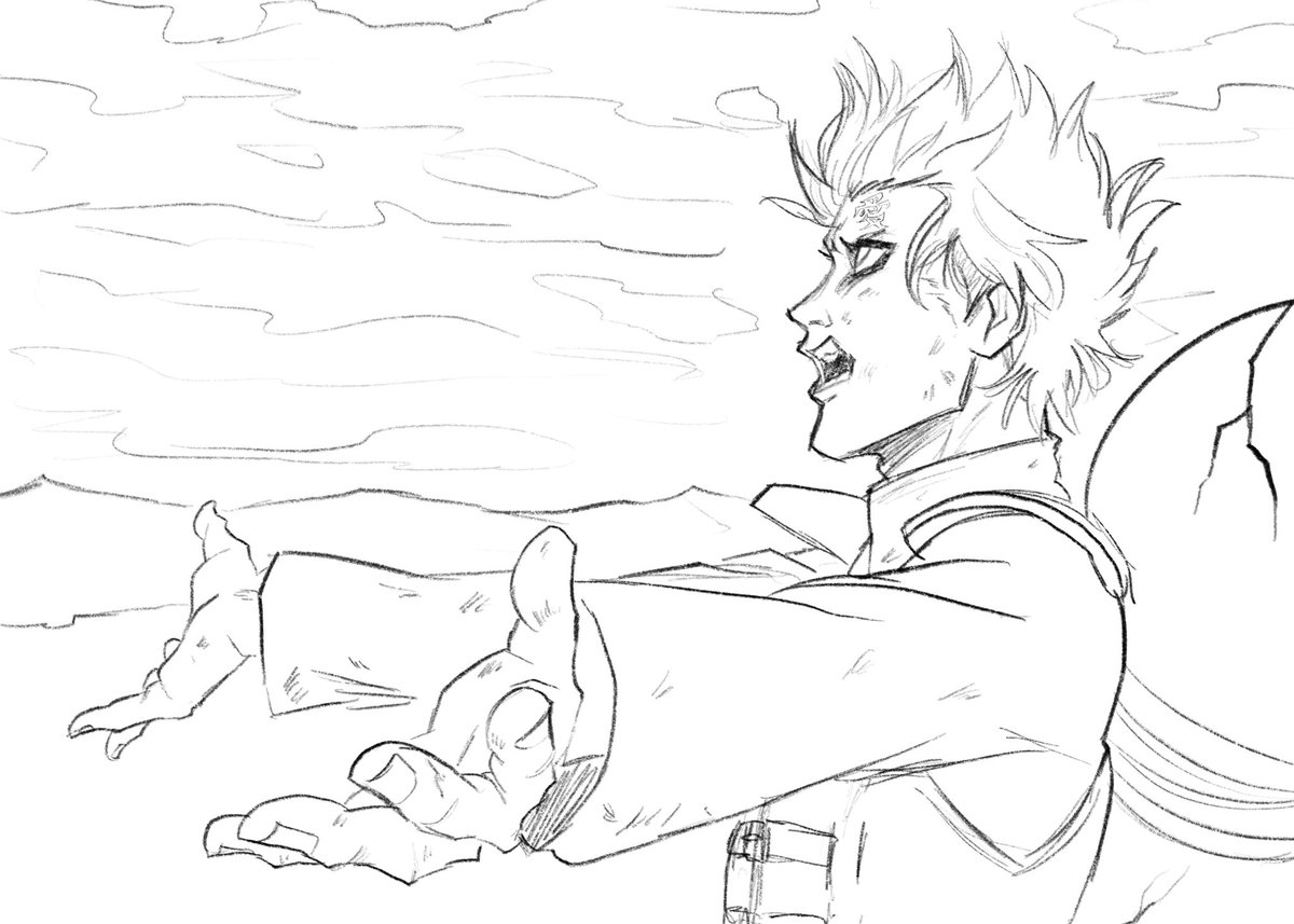 DaniMarieDraws's tweet photo. Working on a Gaara scene redraw rn and this sketch… I love it #gaara #sketch #naruto #screenredraw #redraw https://t.co/M2K11MM2r0