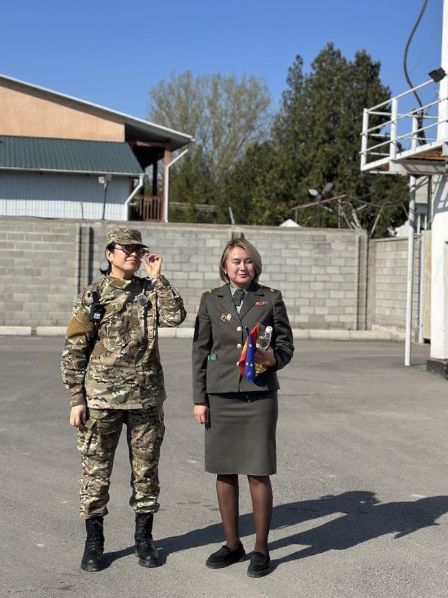 EUinKyrgyzstan's tweet photo. #EU Ambassador @JosefsonMarilyn visited the women's colony №2 and the #CleanZone rehabilitation center, built with the support of the EU project #CADAP. https://t.co/hAVEk8BWU0