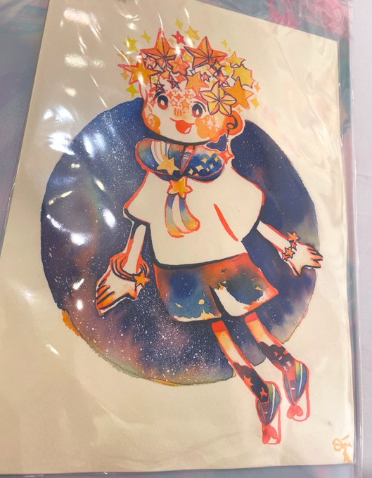 こちらの原画お迎え頂きましたー!!!ありがとうございます 