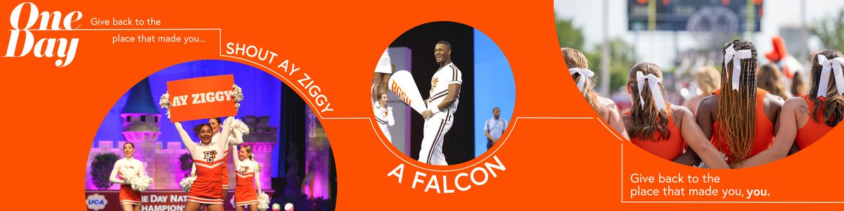 #BGSUOneDay is live!

 “𝙊𝙣𝙚 𝘿𝙖𝙮” - You can donate directly to support our Cheer &amp; Dance Program via the link below! Select the Cheer &amp; Dance Fund! 

Donate 📣 : oneday.bgsu.edu/giving-day/670…
