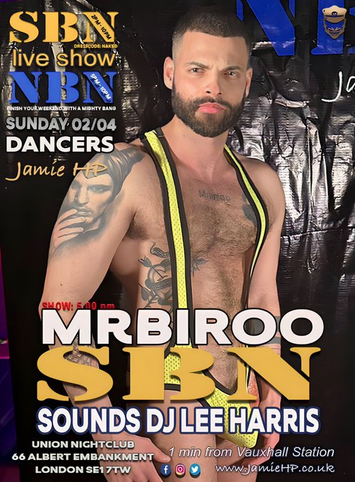 2 pic. GUYS, I’LL INVITE YOU NEXT SUNDAY TO SBN !! ?? ? 
@DannyBossXXX 
@Mrbrioo 
@SBNXXXSUNDAYS 
@jamiehpevents