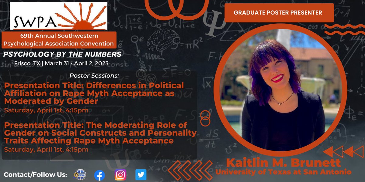 Very excited to be presenting this weekend at #SWPA2023!