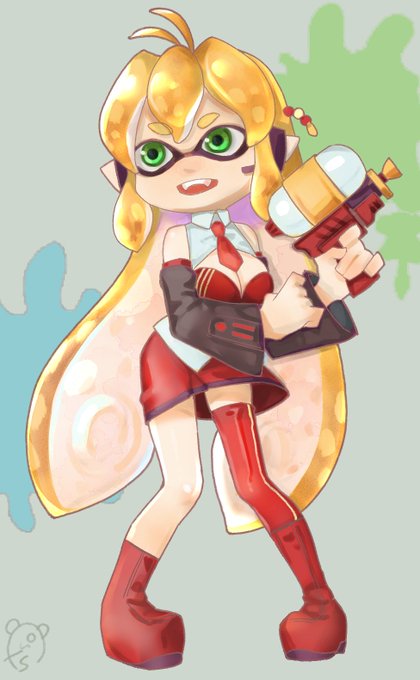 グリザイユ画法でテカテカバージョン 