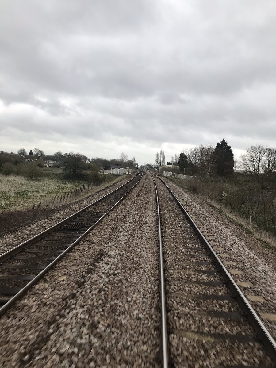 CadgeSteve's tweet photo. Following Freight trains and having them pathed out in front of us between Ely &amp; Peterborough seems to be the norm now… 🙄 https://t.co/1lknhIqBb3