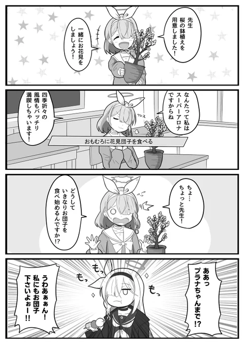 アロナちゃんねる47より愛を込めて。  #ブルアカ