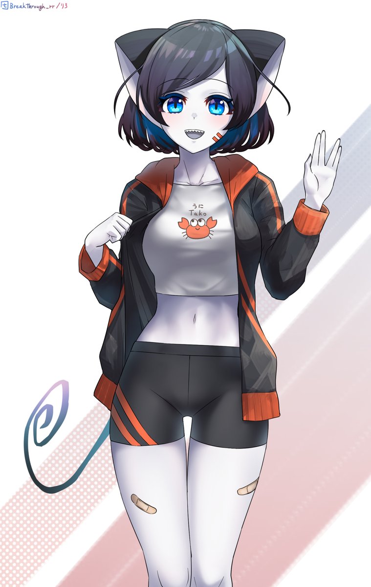 「フラニーちゃん、かにエディション!! #絵フラニー 」|りろ / omiwatariのイラスト