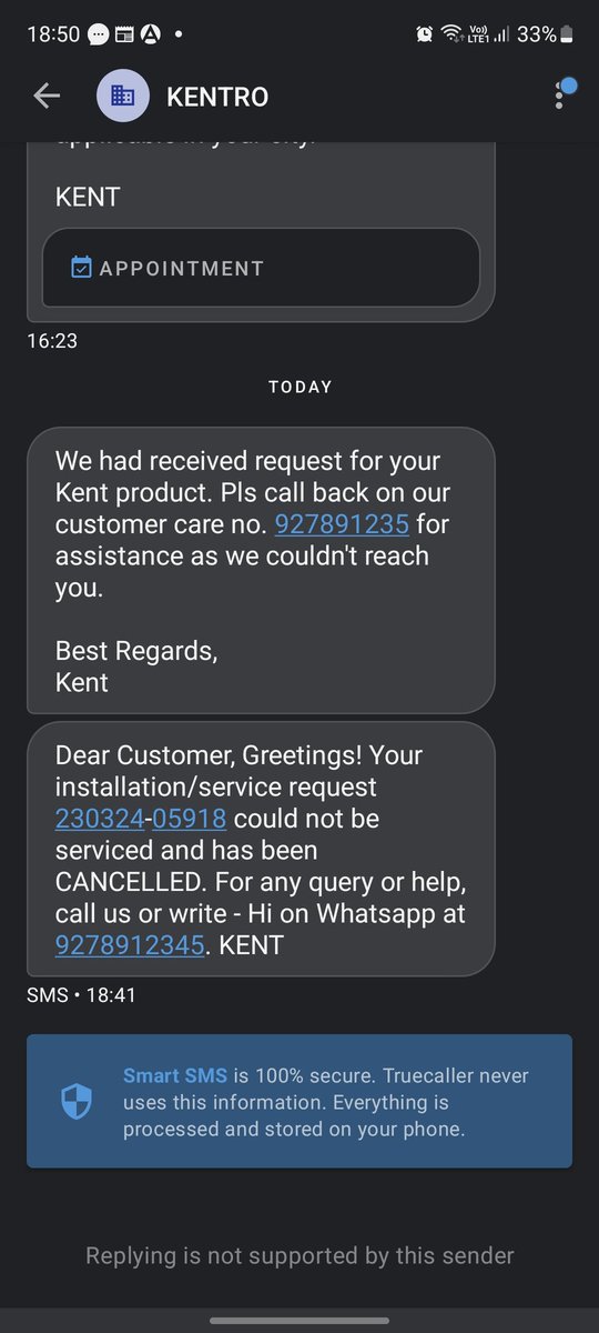 drrajumd's tweet photo. @flipkartsupport You raise a technician visit and Kent cancels it..it going for past 15 days. I have no option but going other options since you are neither replacing nor refunding and keep on extending dead lines https://t.co/Cmmdbbz0Xl