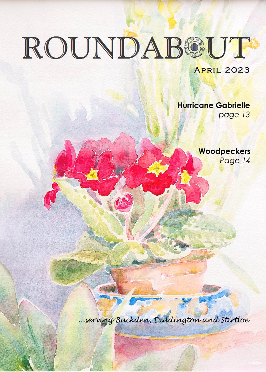 BuckdenRbt's tweet photo. The April edition of the Buckden Roundabout is now available to read on-line: https://t.co/yHA9PoCXZA https://t.co/bMQUNYx7Pg