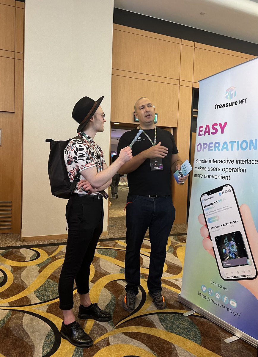 Treasurenft_xyz's tweet photo. Brilliant thanks for this amazing event @FOMOAsia to let more people know what we do! Fantastic Hongkong🇭🇰, talent people here. Keep building in #Web3!! https://t.co/wqLLmrSu7e