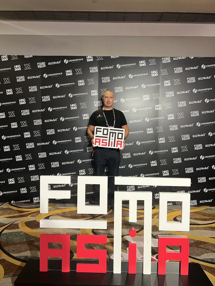Treasurenft_xyz's tweet photo. Brilliant thanks for this amazing event @FOMOAsia to let more people know what we do! Fantastic Hongkong🇭🇰, talent people here. Keep building in #Web3!! https://t.co/wqLLmrSu7e