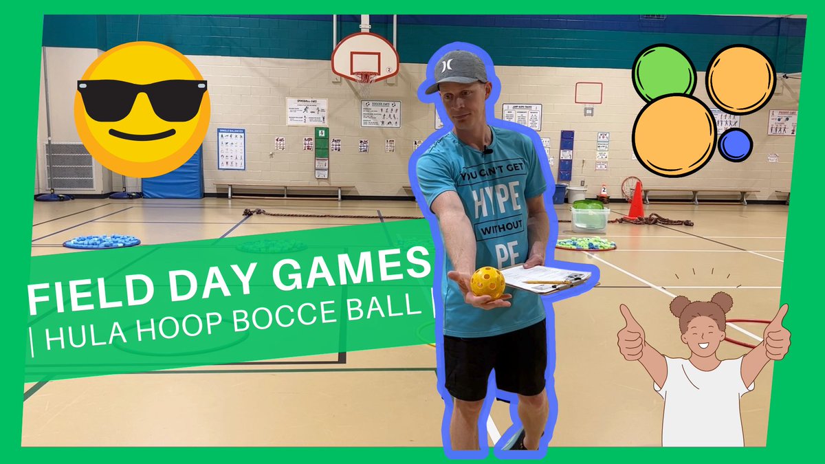 thepespecialist's tweet photo. Hula Hoop Bocce Ball!
.
Here's a fun Field Day Game we're practicing while getting ready for our upcoming Field Day
.
https://t.co/7CWc0lniMd
.
My Field Day Overview:
https://t.co/lIZsmGONC5
.
#pe #physicaleducation #physed #pegeeks #iteachpe #pe #peteacher #elempe #primarype https://t.co/SOBWKIZXk7