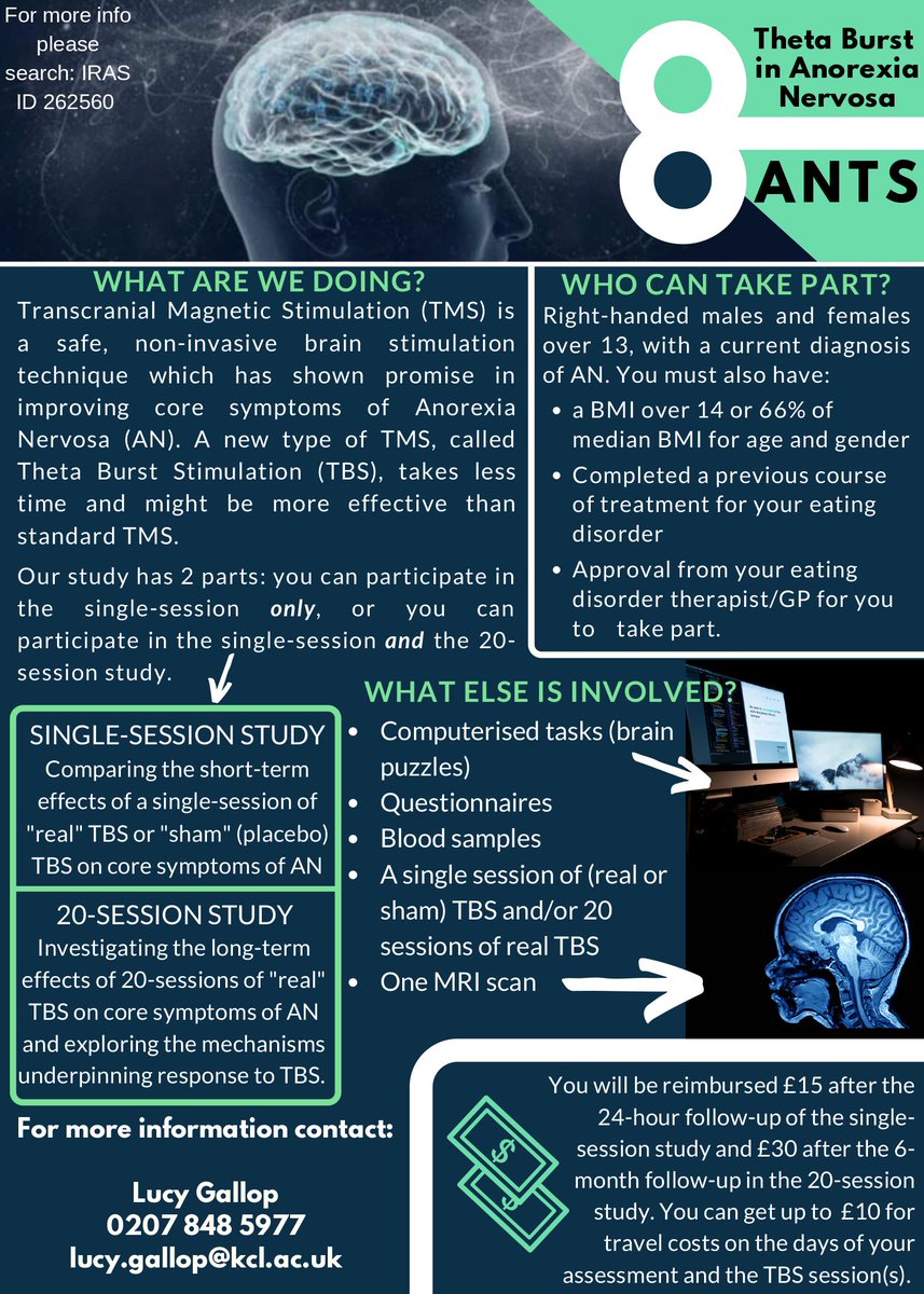📣Call for participants📣

We are still looking for participants to take part in the ANTS study. If you are interested please get in touch with me at lucy.gallop@kcl.ac.uk 🙂
