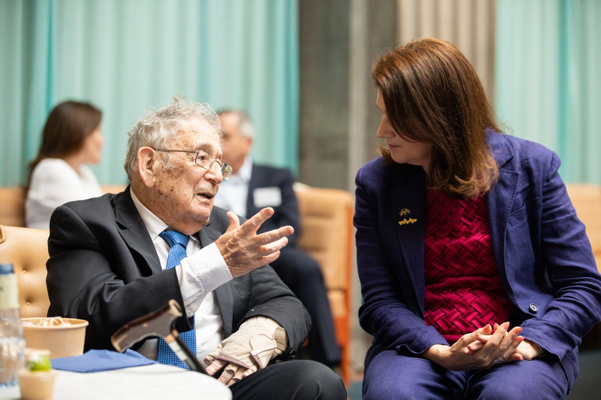 Yehuda Bauer has officially retired as IHRA Honorary Chair. As founder of the IHRA, author of the Stockholm Declaration, and our cherished advisor, his legacy is immeasurable. We will go forward with all that he has taught us, as he enjoys his well-deserved retirement.