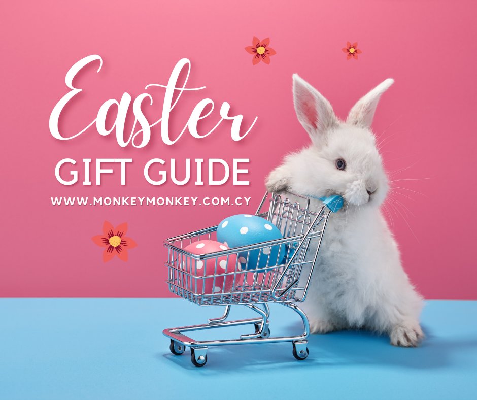 MonkeyMonkeyCy's tweet photo. 🐰Ready to get hopping with Easter festivities? Check out this gift guide for the perfect presents for your loved ones! #EasterGiftGuide
🔗 https://t.co/wmdhFe6ILV

#eastergifts #giftideas #easterbasket #eastershopping #cyprus #monkeymonkeycy #cyprusonline https://t.co/4s8ERMr1oK