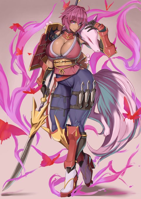 Pixivリクエストいただきました!
依頼していただいた方のオリジナルキャラクターです 