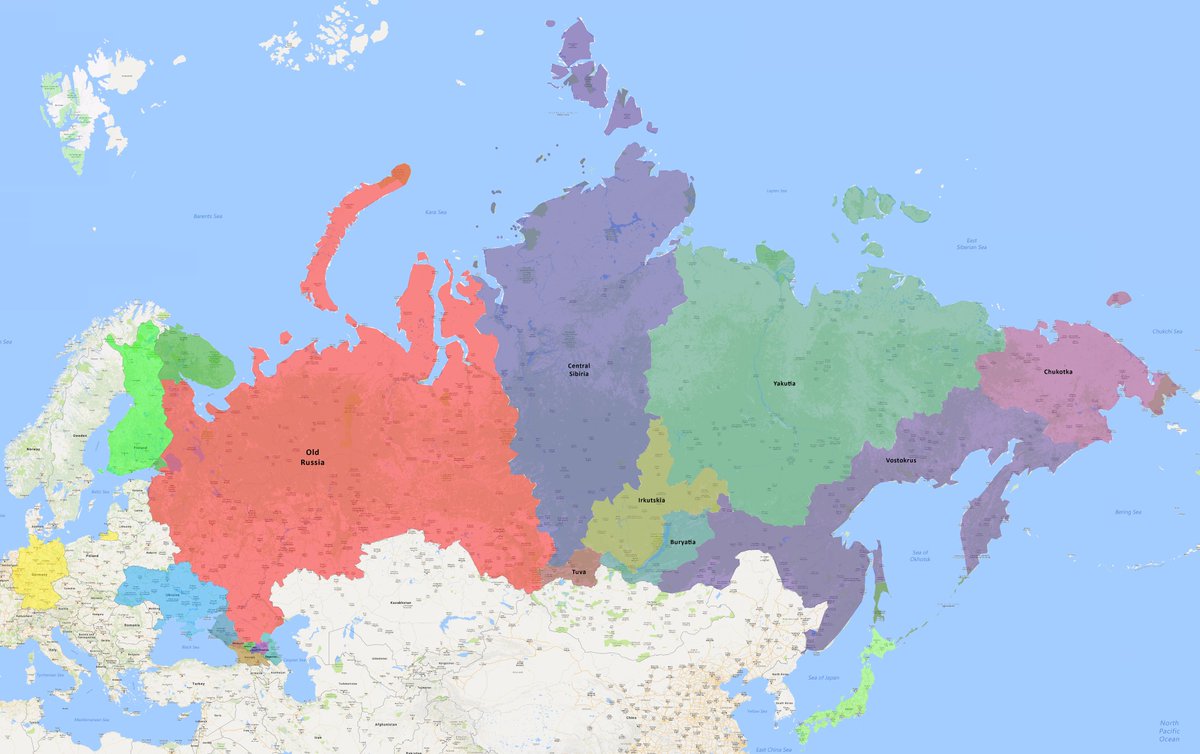 Littlelilith8's tweet photo. @RobertJLorenz Your map is down right degenerative. If you want to see the future of russia, here you have it https://t.co/FwIYyx6msr https://t.co/YHwLCANOH6