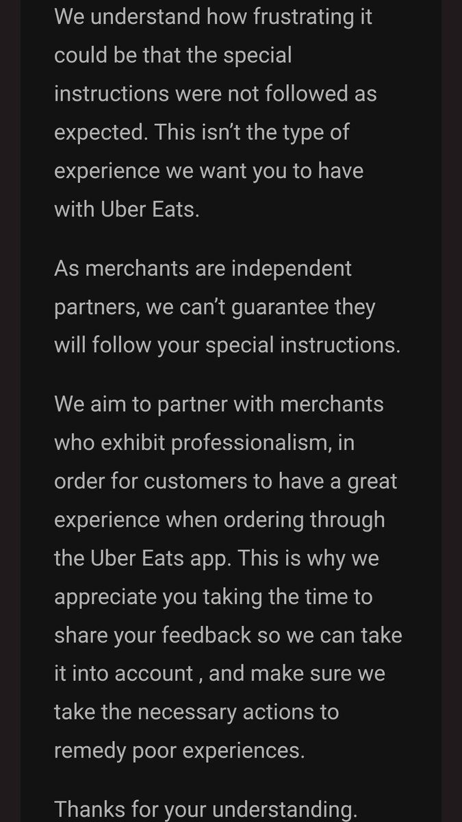pingmadhan's tweet photo. @UberEats I am a plus customer for Uber eats and even then they can't help us, I rather go and buy directly from the shop.

#UberEats #waste #bad #customerexperience #DONOTCOMPLY #donotbuy https://t.co/ViE02E8Mzg
