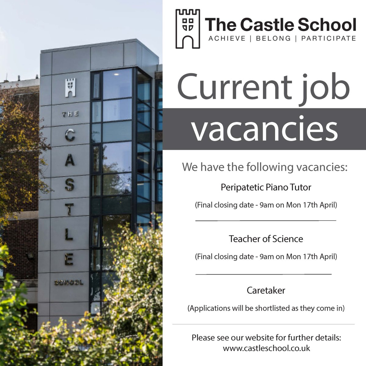 The Castle School (@thecastleschool) on Twitter photo 