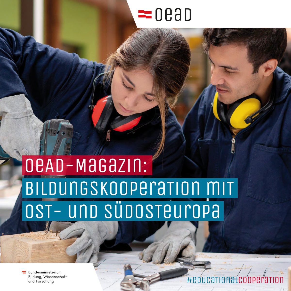 OeAD_worldwide's tweet photo. OeAD-Magazin #educationalcooperation ist erschienen! 📬
Im aktuellen OeAD-Magazin #EducationalCooperation wird über den Erfahrungsaustausch in Zusammenarbeit mit österreichischen und lokalen Partnern in Ost- und Südosteuropa berichtet.
🔗https://t.co/r1pnSvlOd1 https://t.co/l9VeQLp3eR