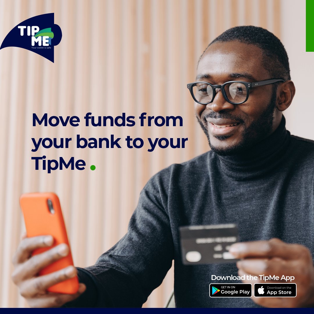 tipmeliberia's tweet photo. Here is the soft transfer life. Move funds from your GTBank account to your TipMe wallet , with just few taps.

#TipMeLiberia #YourWalletIsSafe #BankToWallet
#SupportLocal #MobileMoney #DigitalPayments #LiberiaFinance #LiberiaBusiness https://t.co/5mHwnQiY6z